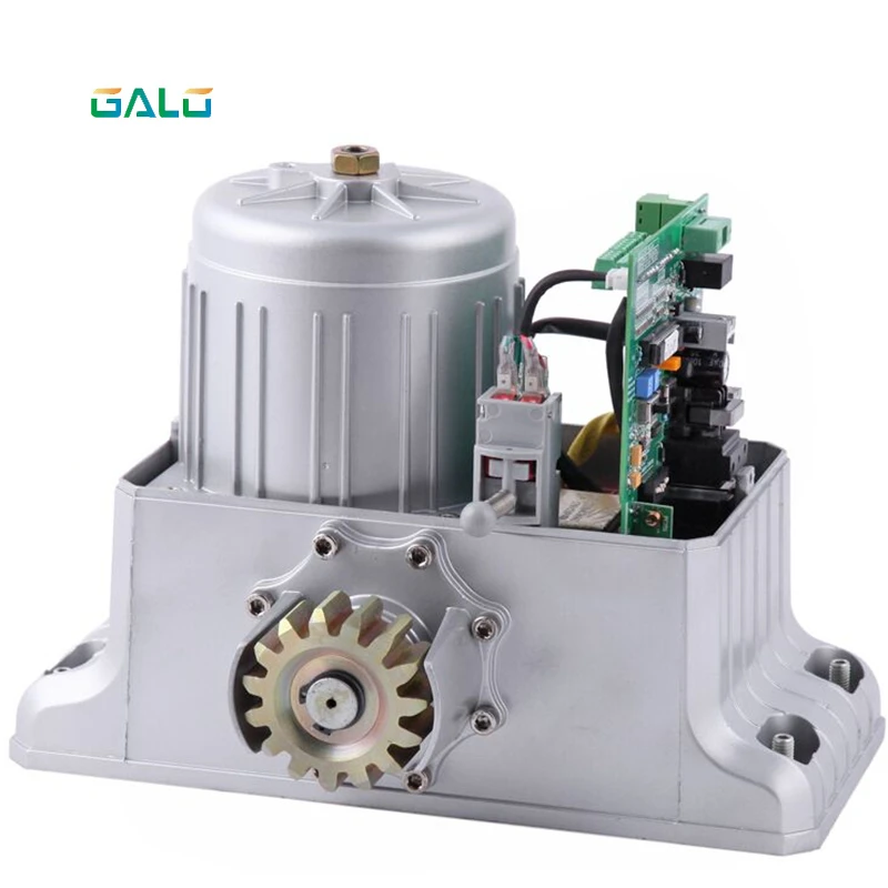 GALO AC110/220 Sliding Gate Operator Moving Gate Weight 1800KG, Home Automation Gate Opener With Prevent Pinch Photocell