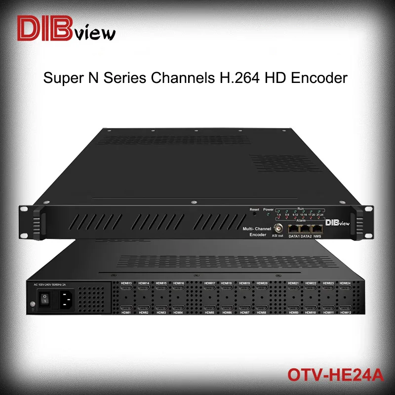 

OTV-HE24A Pro DVB Broadcast Super Series N Channel H.264 HD Encoder