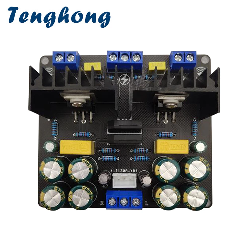 

Tenghong LM1875 2.0 Stereo Pure Audio Amplifiers Board 20W*2 Two Channel Power Sound Amplificador For Home Theater Speakers DIY