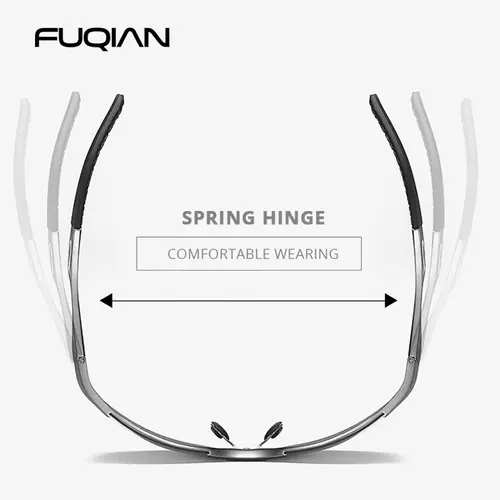 Classic Semi-frame Sports Polarized Sunglasses Men Women High Qulity Metal Sun Glasses Vintage Driving Goggles Shades UV400 - Image 5