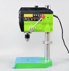 Mini Drilling Press 220V 680W Electric Milling Machine Variable Speed Drill Machine Grinder For DIY Power Tools jewelry beading