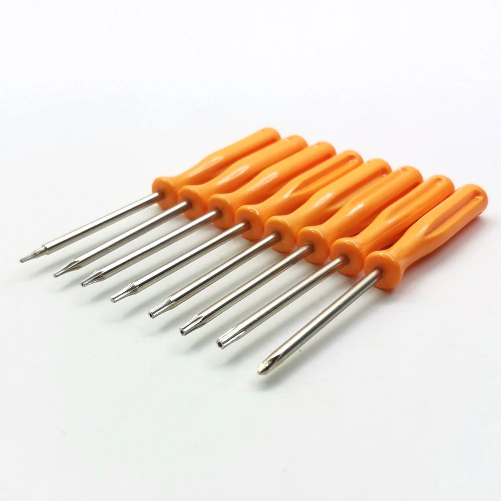 1pc TORX T8 T10 T7 T6 T4 T3 Precision Screwdriver Security Cross Screwdriver Repair Tools For XboxOne X S Tamperproof Hole