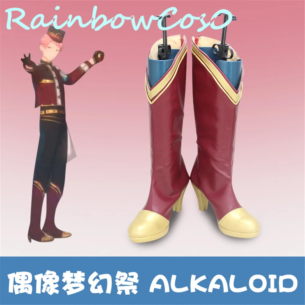 Ensemble Stars ALKALOID Valkyrie FUSION Artis Cosplay Shoes Boots Game Anime Carnival Party Halloween Chritmas Rainbowcos0 W2003