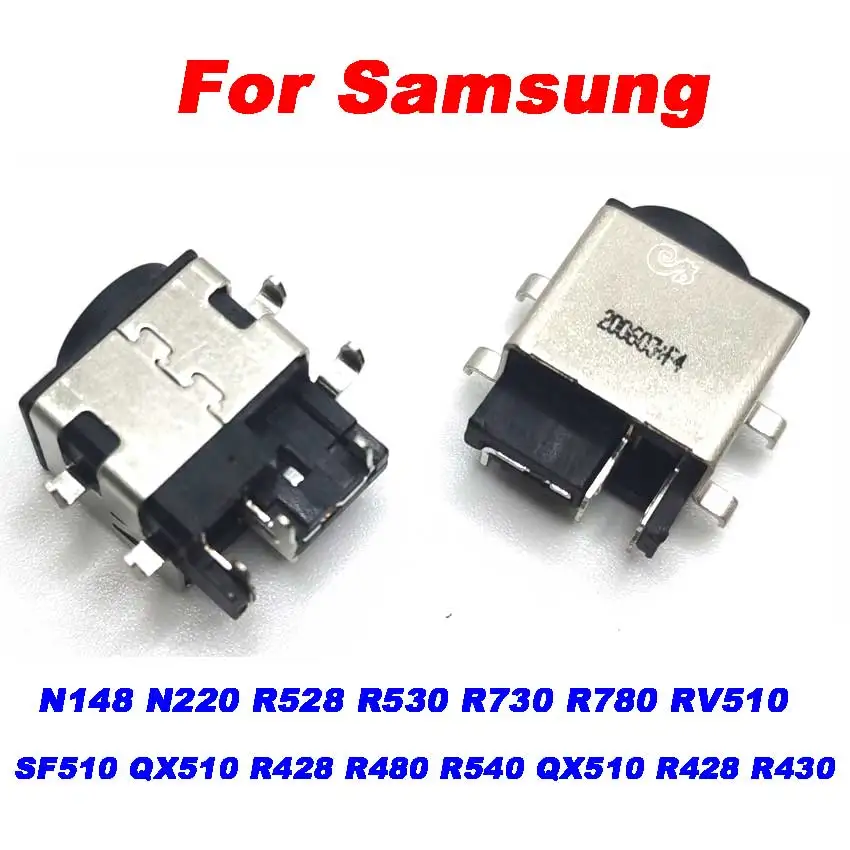 

50Pcs Power Socket For Laptop Samsung NP N148 N220 R528 R530 R730 R780 RV510 SF510 QX510 R428 R480 R540 QX510 R428 R430