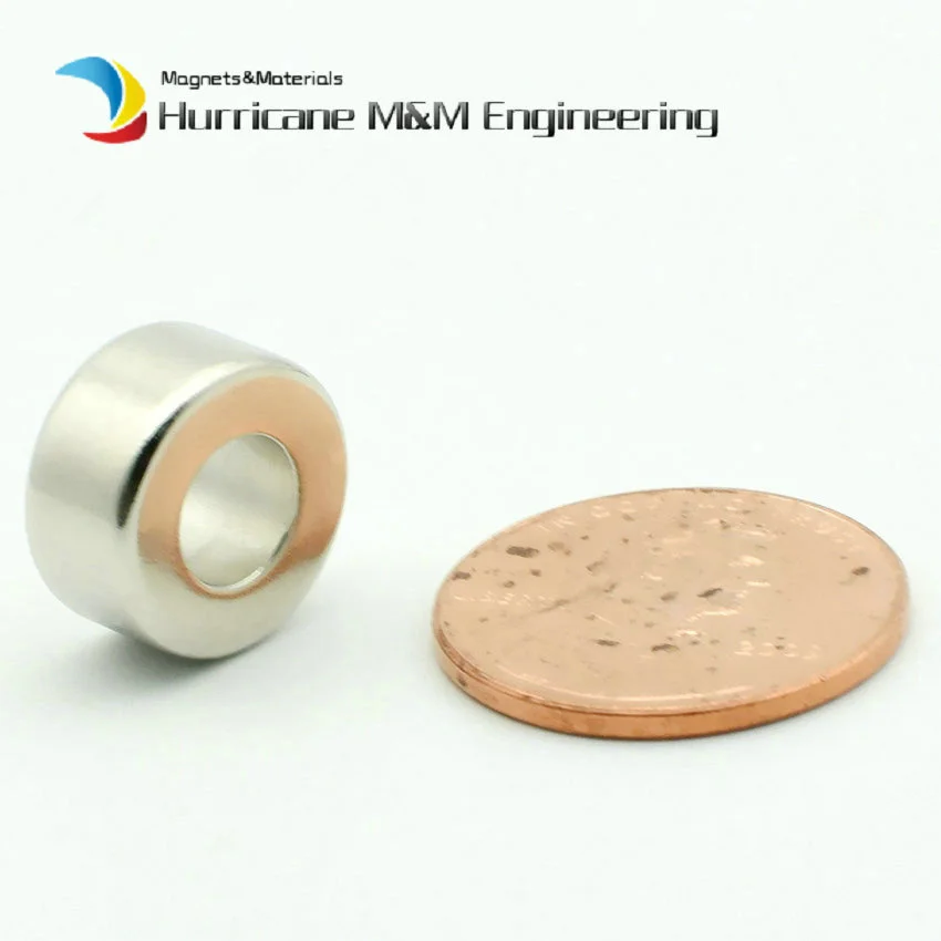 Diametrically Ring Magnet Dia. 12.7x6.35x6.35mm 1/2\