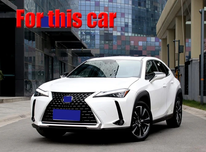 Window Wind Deflector Visor Rain/Sun Guard Vent For Lexus UX UX200 250H 260H 2019 2020 Car Accessories Stickers