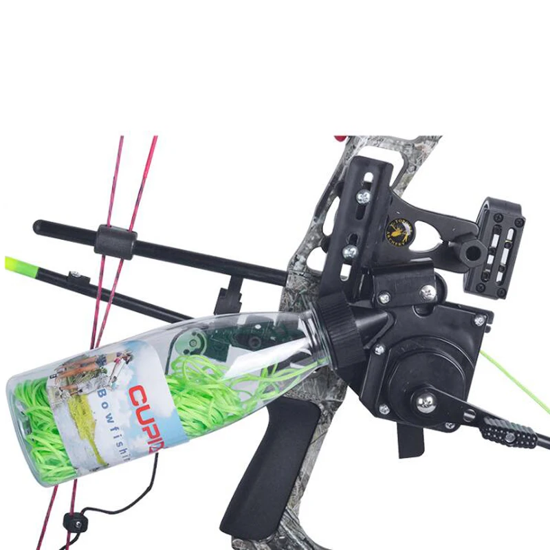 Archery ADS Bow fishing Spincast Reel Line Rope Model Instruction Spincast Reel Machine Bottle Quiver For Tool