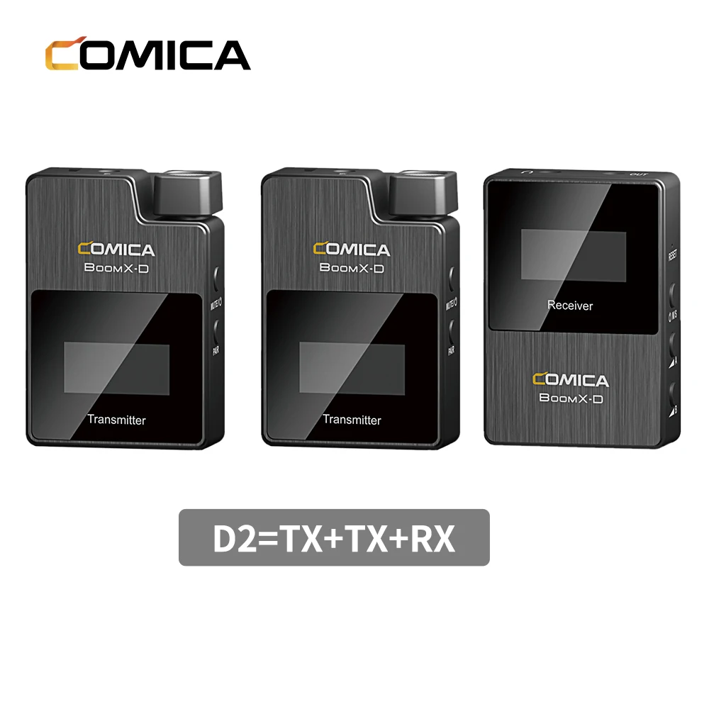 COMICA BoomX-D D2 2,4G ΡΠΈΡΡΠΎΠ²ΠΎΠΉ 1-ΡΡΠΈΠ³Π³Π΅Ρ-2 ΠΠ΅ΡΠΏΡΠΎΠ²ΠΎΠ΄Π½ΠΎΠΉ ΠΌΠΈΠΊΡΠΎΡΠΎΠ½. COMICA BoomX-D D2 2,4G ΡΠΈΡΡΠΎΠ²ΠΎΠΉ 1-ΡΡΠΈΠ³Π³Π΅Ρ-2 ΠΠ΅ΡΠΏΡΠΎΠ²ΠΎΠ΄Π½ΠΎΠΉ ΠΌΠΈΠΊΡΠΎΡΠΎΠ½.