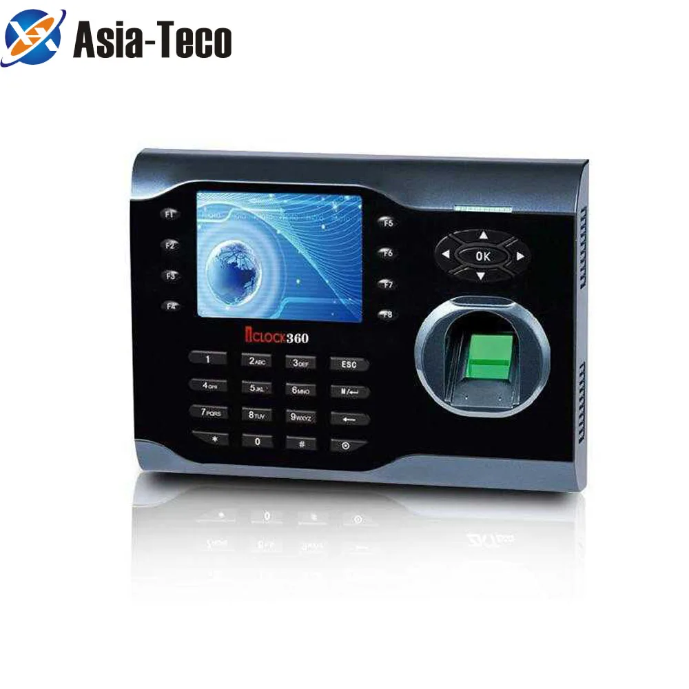 Fingerprint time attendance,TCP/RS232/485/USB Host& client, RFID reading  cards