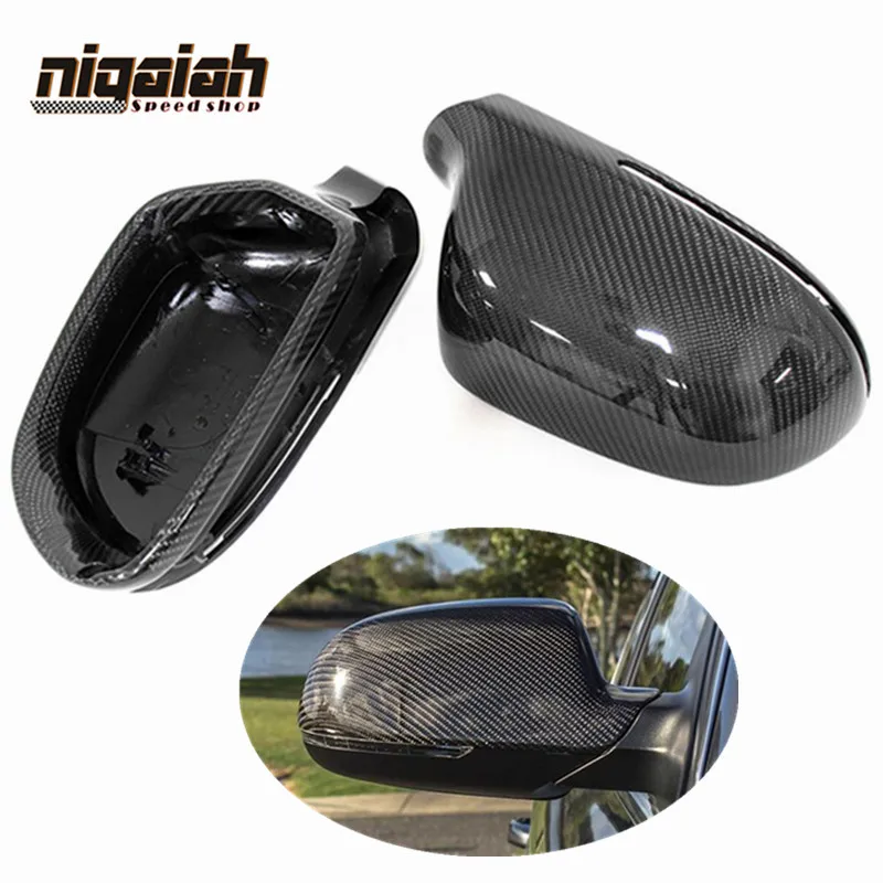 

Колпачки для боковых зеркал из углеродного волокна для Audi A4 B8 2009-2012 A5 RS3 2012-2014 RS6 2009 A8L 2009-2010 S8 2008 2009