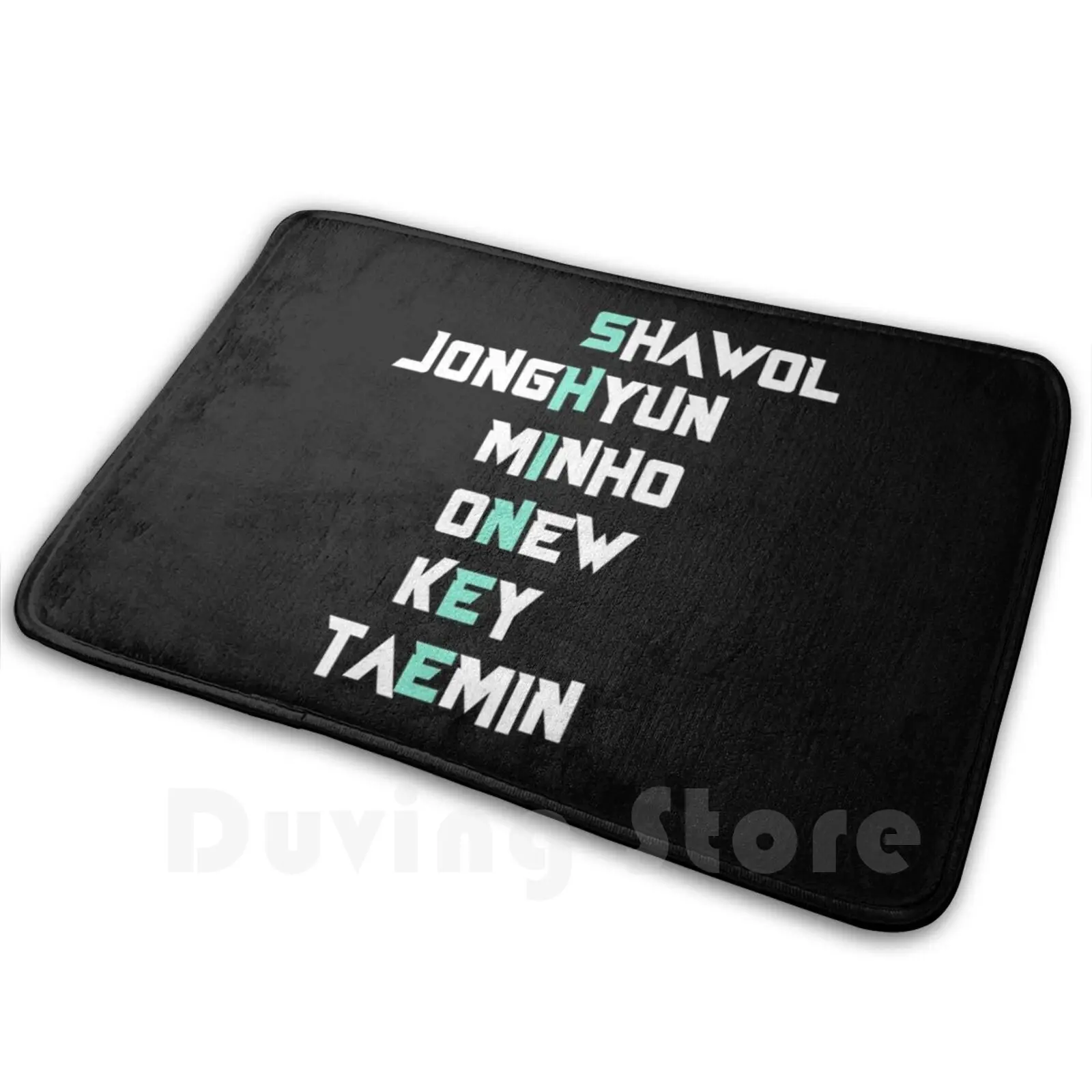 Kpop Shinee Members And Shawol Carpet Mat Rug Cushion Soft Non-Slip Shinee K Pop Shawol Shinee World Shinee Member Taemin