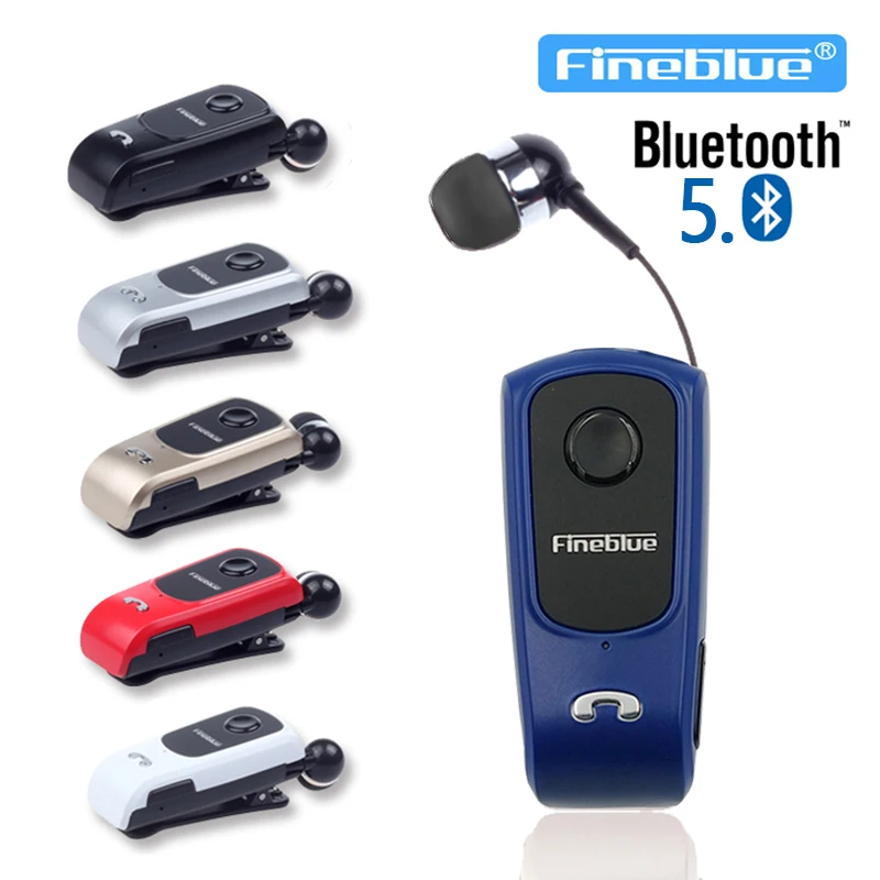 Fineblue F920 BT5.0 Tai Nghe Không Dây Bluetooth Tai Nghe Nhét Tai Tai Nghe Cuộc Gọi Nhắc Nhở Rung Mặc Kẹp Lái Xe Điện Thoại F990