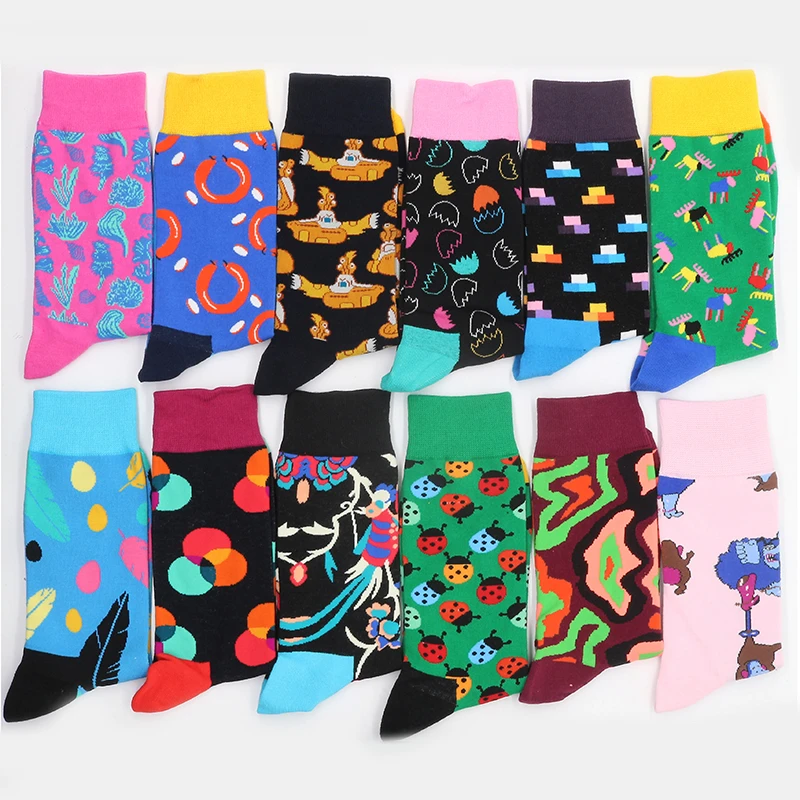 

Men's Cotton Socks Sock Gifts Funny Warm Christmas Winter Print Animal Women's Set From The Factory Dropshipping Contact Us