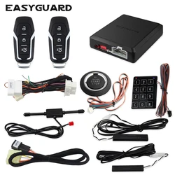 EASYGUARD Plug And Play CANBUS zestaw dla Ford Edge,F-150, Ranger, ucieczka przycisk Start system zdalnego uruchamiania blokada automatycznie odblokować