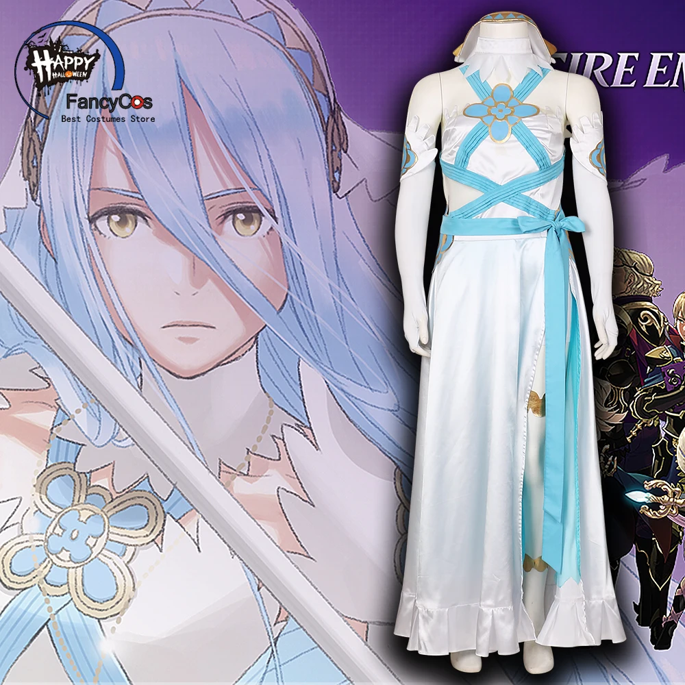 

Game Fire Emblem Fates Azura Dress Cosplay Women Costumes Halloween Carnival Outfit Full Set Custom Made Costumes for Women