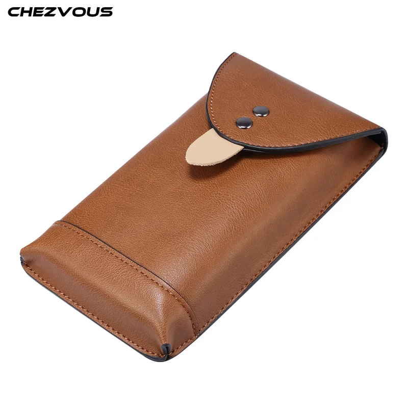 Universal 2 Pouch Design Phone Bag 4.7-6.7'' For Samsung S11 S10 S9 S8 plus J7 J3 A70 80 90 50 Case Belt Clip Holster Flip Cover