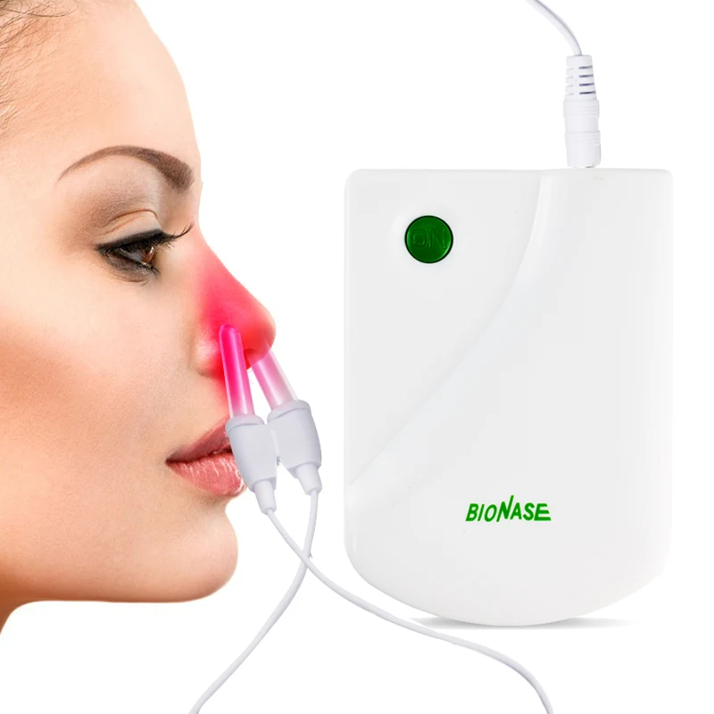 Raiuleko Proxy BioNase Nose Rhinitis Sinusitis Cure Therapy Massage Hay fever Low Frequency Pulse Laser Nose Health Care Machine