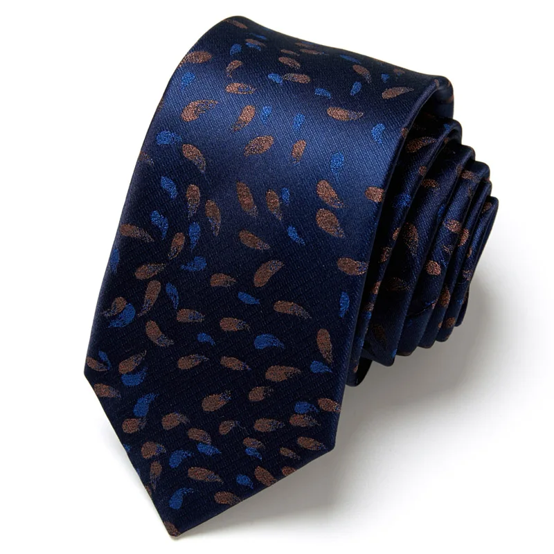 ยี่ห้อ Ties สำหรับชายผ้าฝ้ายงานแต่งงานสีดำ Tie 7Cm Gravatas Corbatas แฟชั่น Casual พิมพ์ Tie เน็คไท Cravate