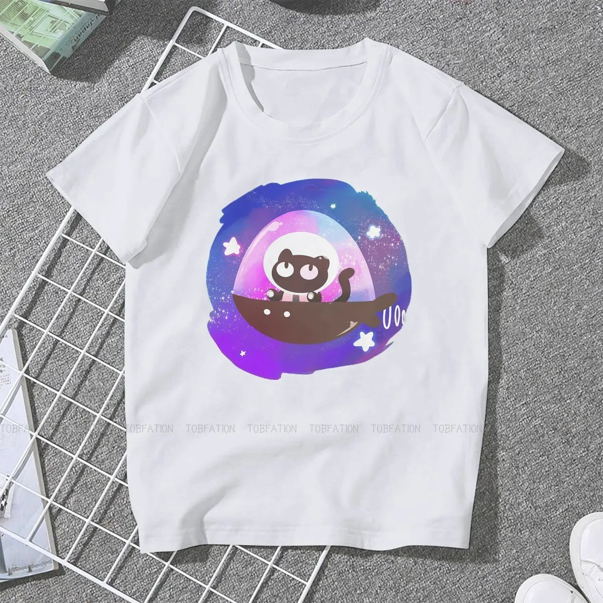 Cookie Cat Unique TShirt for Girl Steven Universe Garnet Pearl Comfortable Hip Hop Graphic  T Shirt Short Sleeve 4XL   Hot Sale