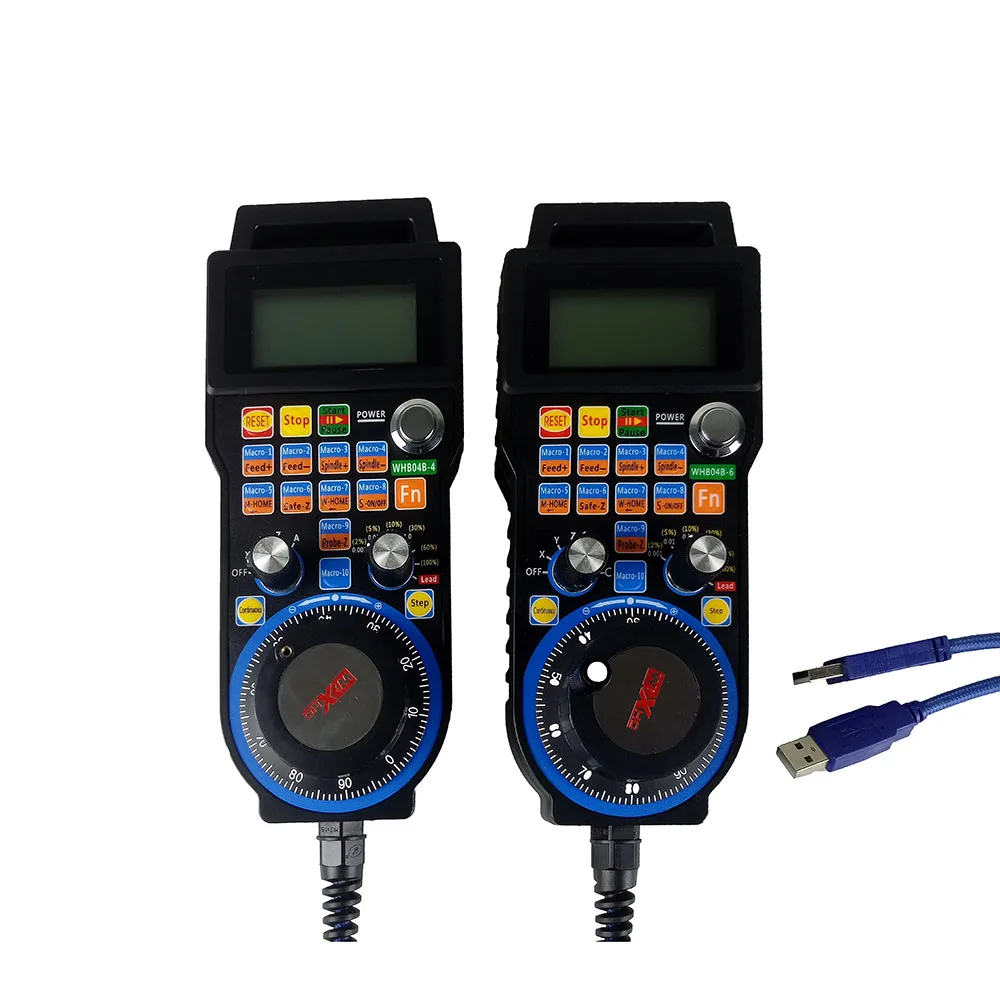 CNC Mach3 Wired MPG 4/6 Axis（Optional） Pendant Handwheel WHB04B For Milling ＆ Engraving Machine