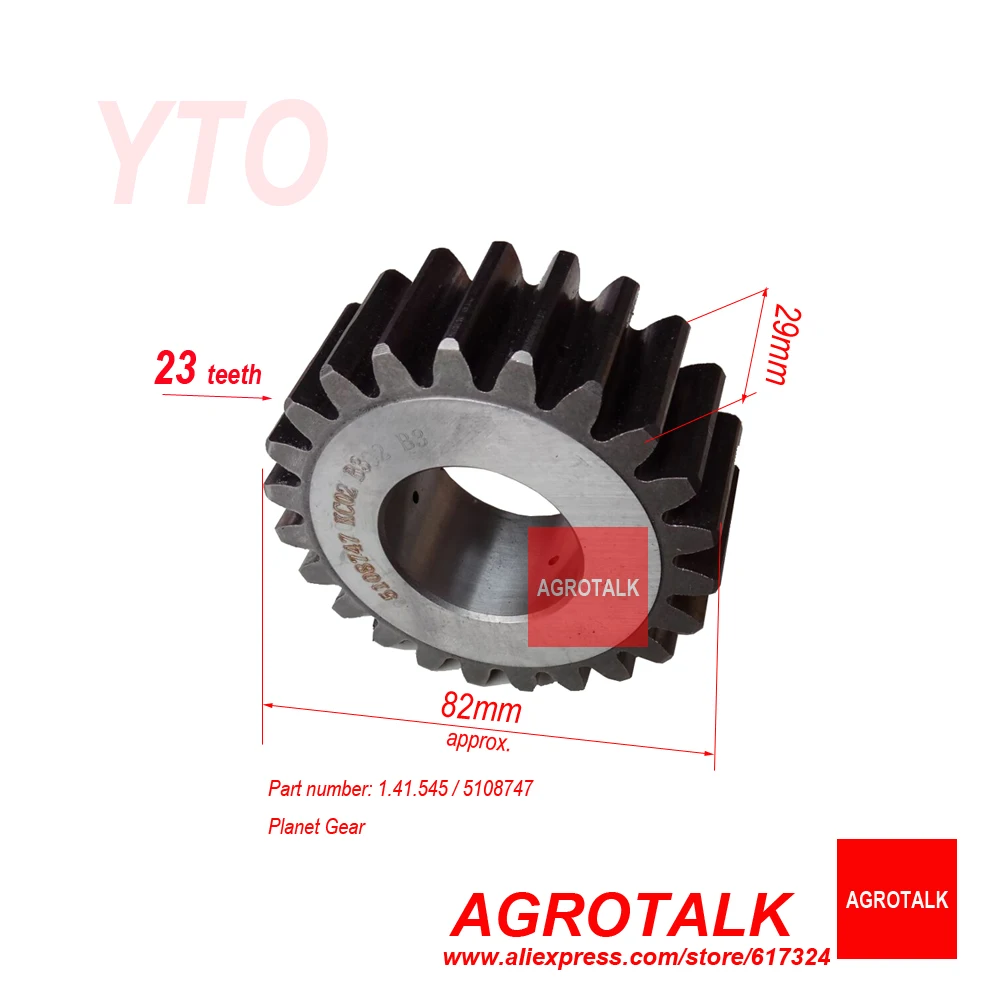 Imagem -02 - Engrenagem Planetária para o Trator Yto 1.39.545 5108747 30301130009