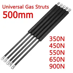 2pcs 500mm 350-900N Car Gas Strut Bars Gas Spring Hood Support Rod Shock Lift for RV Bed Window Bus Caravans