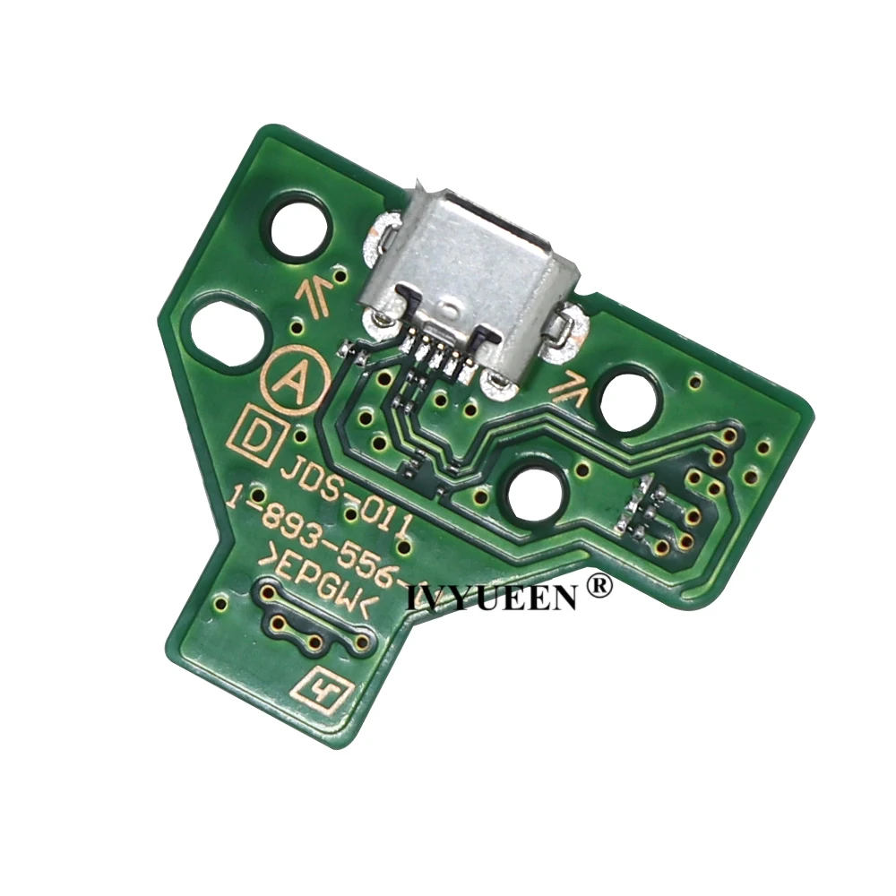 IVYUEEN 충전기 소켓 포트 회로 기판, 플레이스테이션 듀얼쇼크 4 PS4 프로 슬림 컨트롤러, JDS JDM 030 040 011 001 055 050