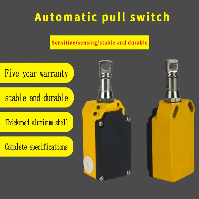 Safety Pull Switch SN4162-SL-C-R Manual Reset Conveyor Belt Rope Stroke Limit