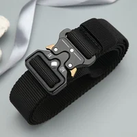 Men's Belt Outdoor Hunting Tactics Belt Multi functional Buckle Nylon Belt High Quality Marine Corps Canvas Belt 3