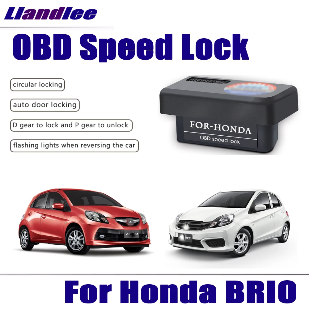 

Liandlee OBD Быстрая блокировка окна для Honda BRIO 2012/2013/2014/2015/2016, которая является автоматической интеллектуальной безопасностью Plug and Play