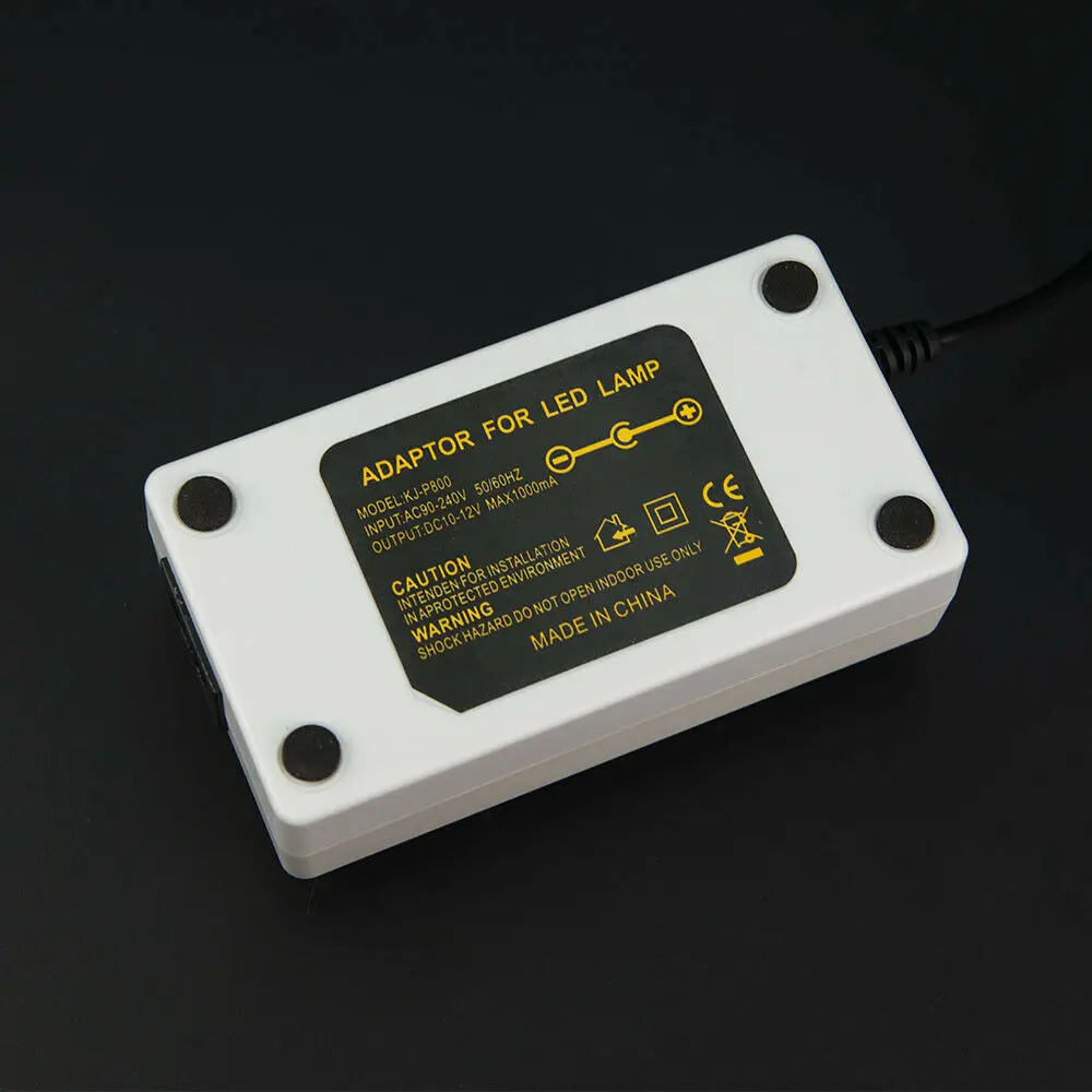 Anillo de microscopio óptico ajustable de 56 LED, fuente de luz, iluminador de microscopio estéreo, lámpara de microscopio de luz blanca de diámetro interior de 60mm