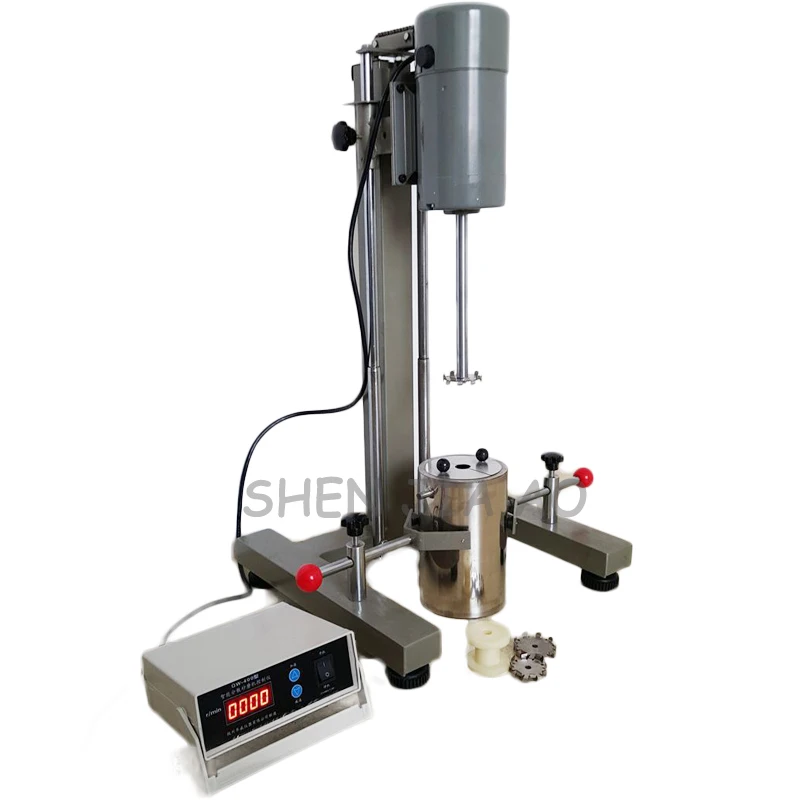 1PC High Speed Grinding Dispersion Machine FS400D Digital Display Test Multi-purpose Mixing Dispersion Machine 220V