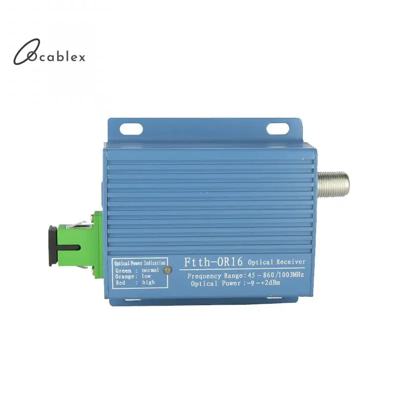 

FTTH RF Converter Optical Receiver OR16 Without Filter Designed For CATV FTTH Network