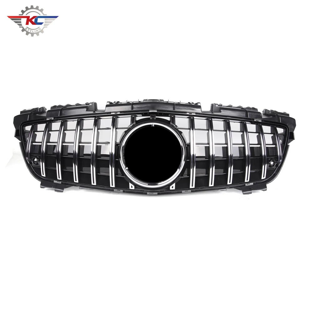 R172 Racing Grille for SLK class r172  SLK250 SLK200 SLK350 GT Diamond Grills Front Bumper Without Emblem 2012-16