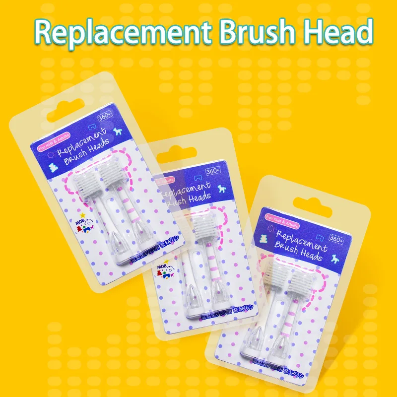 Replacement Brush Head 360-Degree Brush Head Removable Changeable Compatible Electric Toothbrush Head fit for SG-522/513/976