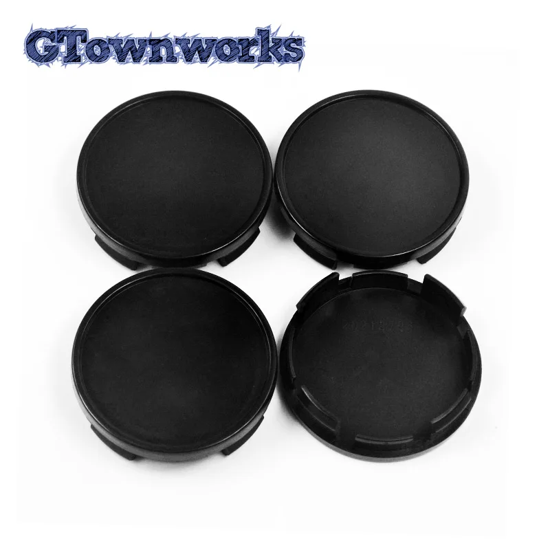 4pcs 63mm Wheel Hub Cap For 1LB77DD5AC 1LB77SZ0AC 1LB77DX8AC 1LB77RXFAC Rim Hubcap Dust Cover Car Accessories Black ABS Plastic