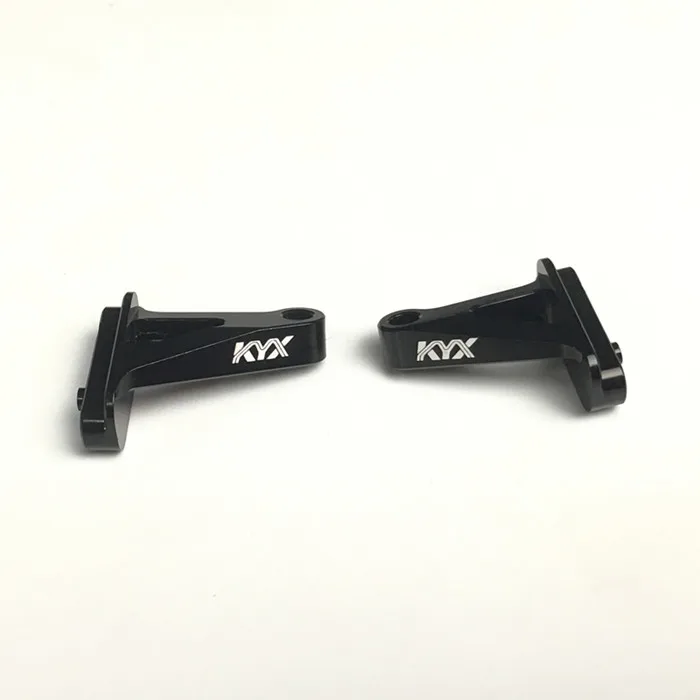 KYX Racing Aluminum Gearbox Transmission Mount Bracket Fixed Seat Upgrades Parts for RC Crawler Car Axial SCX10 II 90046 90047