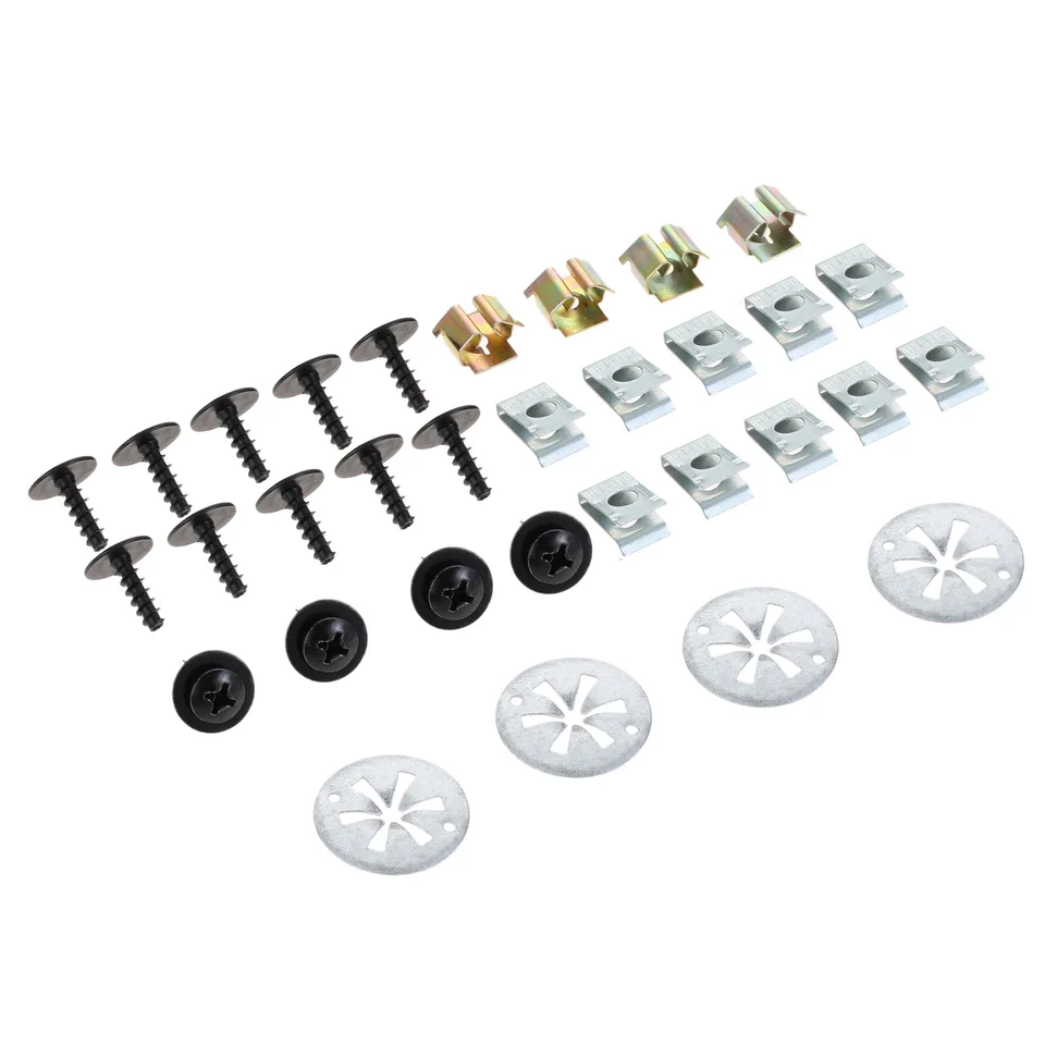 40-Piece Undertray Cover Retainer Clip Set For Toyota Prius Prime – Plastic & Metal