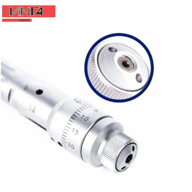 Three-point inside diameter micrometer 6-200 Three-point micrometer for inner hole high-precision measurement