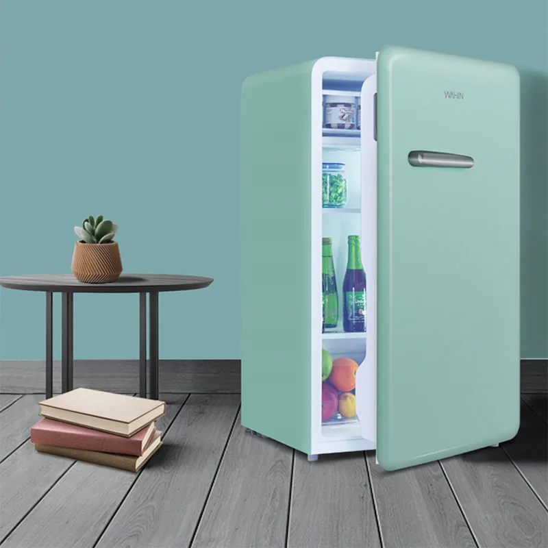 93L Household Small Refrigerator, Energy Saving, Environmental Protection, Power Saving, Bass Small Refrigerator  Freezer