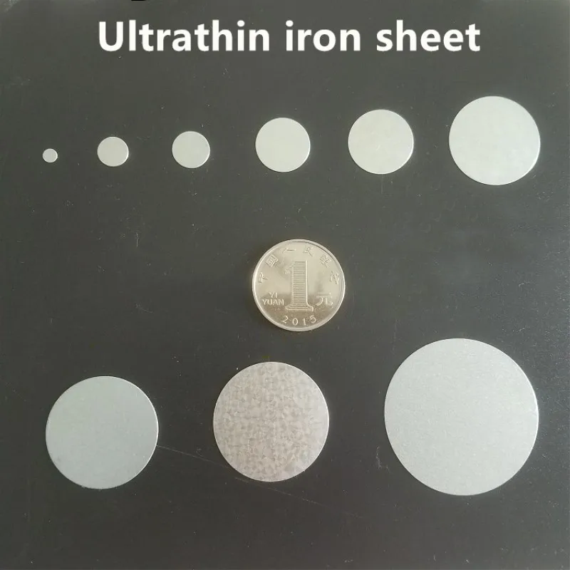 

HKHK thin iron sheet special packing box accessories Disc 4mm 5mm 8mm 10mm 12mm 15mm 18mm high quality all size on sale 0.5mm