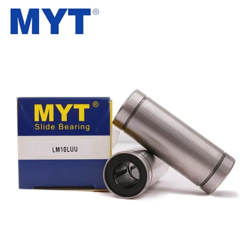 10pcs Lengthen Linear Bearing Ball Bushing, MYT LM6LUU, LM8LUU, LM10LUU, LM12LUU, LM16LUU, LM20LUU, 8mm, 10mm, CNC Parts