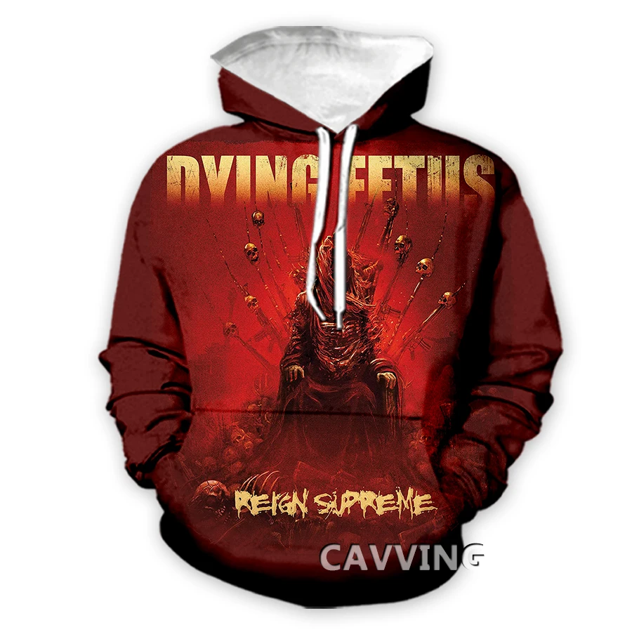 

CAVVING 3D Printed DYING FETUS Band Hoodies Hooded Sweatshirts Harajuku Tops Clothing for Women/men man hoodies