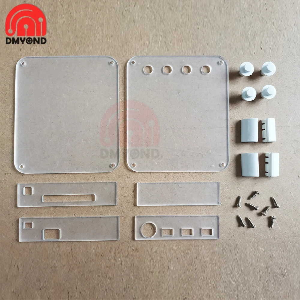 DSO138mini Version Oscilloscope Shell Transparent Case for DSO138 Mini Oscilloscope Digital DIY Kit Electronic Learning Set