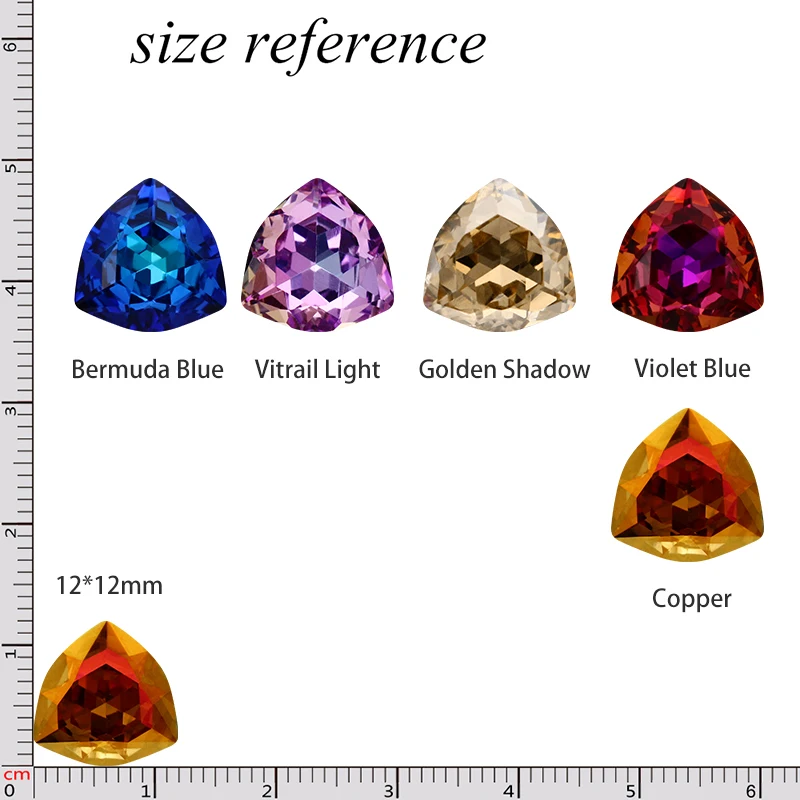 Shine Joon Glitter Trilliant K9 Strass Crystal Glass Rhinestone Applique Jewelry for Craft Clothes glue on Decoration Diy Stones