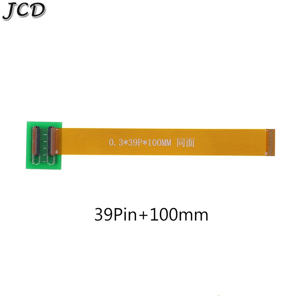 JCD 39 Pin to 39Pin 0,3mm шаг удлинитель адаптер Длина 20-200mm 60mm 120mm 100mm с FFC FPC Гибкий плоский кабель