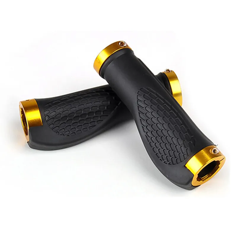 1 Pair Comfortable Portable Cycling Bike Mountain Handlebar Rubber Anti-slip Bicycle Handlebar 2 styles optional