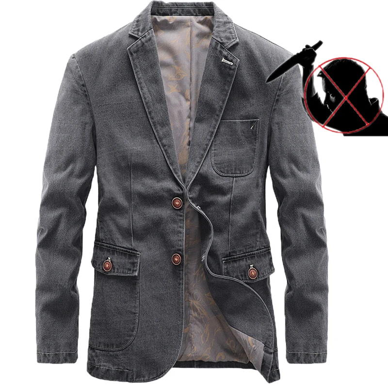 

Self Defense Blazer Anti-cut Body Protection Against Puncture Jacket Stabbing Proof Cut Resistant Defensa Personal Slash Proof