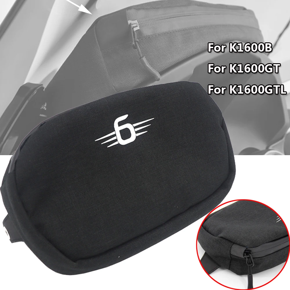 

Motorcycle Head Bag Storage Bag Cockpit Bag For BMW K1600GT K1600GTL Bags K1600 GT/GTL