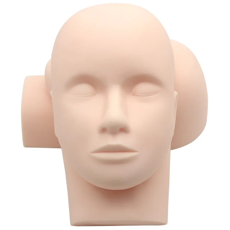 mannequin head for makeup practice mannequin head for eyelash Mannequin Training Head Closed Practice Model